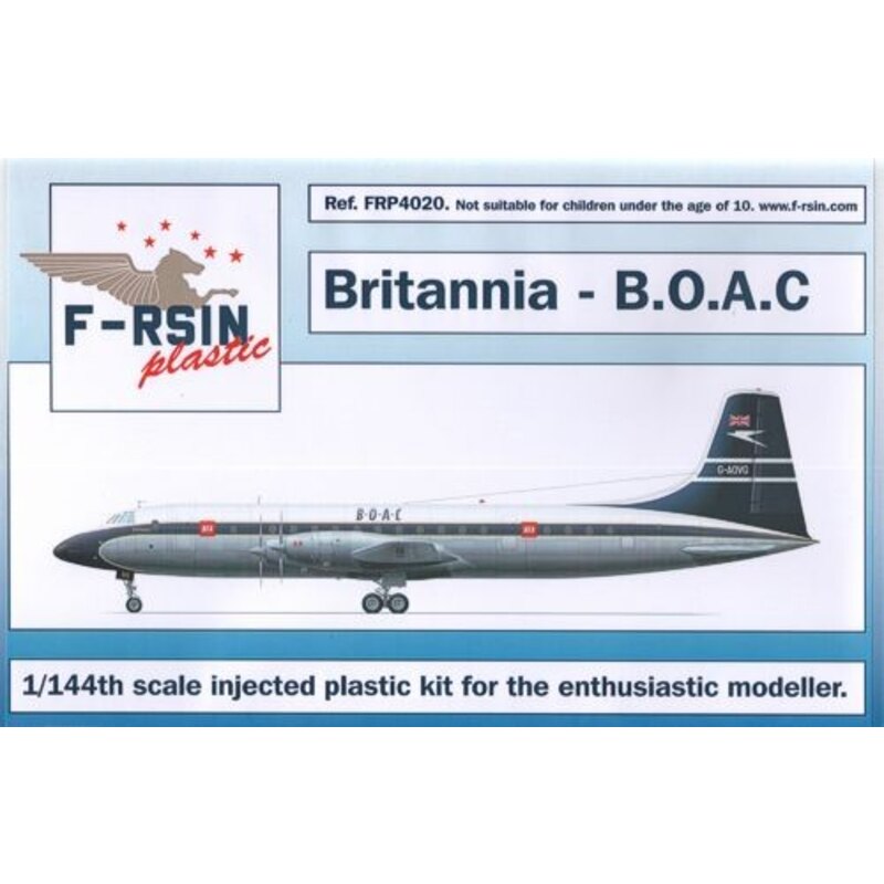 Bristol Britannia 300. Decals BOAC