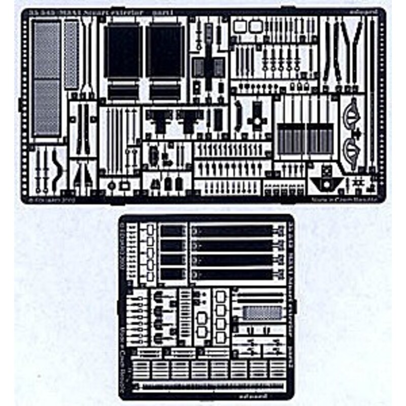 Exterior von M3A1 Stuart (für Bausätze von Academy)