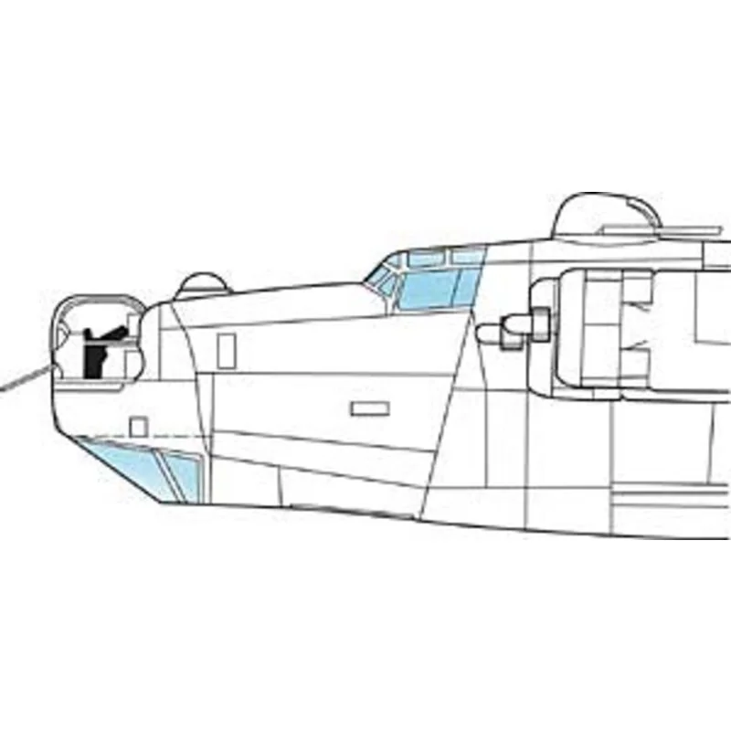 Consolidated B-24H/J Liberator (designed to be used with Monogram kits)