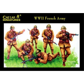 2WK-Französische Armee Historische Figuren