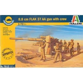 88-Mm-Flak 37 Flak-kanone Italeri