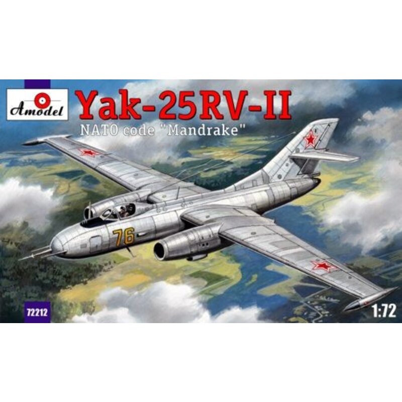 YAK-25RV-II - NATO codiert Rechen von Mand