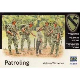 Patrouillieren. Vietnam-Krieg-Serie