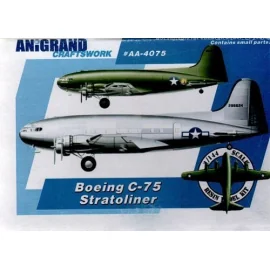 Boeing C-75 Stratoliner. Inklusive Bonus-Kits der Northrop A-17 Nomad / Kellett YO-60 / Ryan XF2R-1 Darkshark. Im Jahre 1937, en