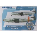 Bregeut Br.765 Sahara. Military Frachter Version von Deux-Ponts. Inklusive Bonus-Kits der Mirage G8-01 / Sub-Ouest SO.4000 / Led