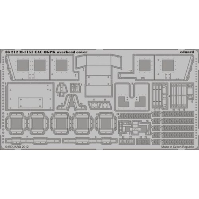 M1151 EAC OGPK Overhead Abdeckung (für Modelle von Academy) 