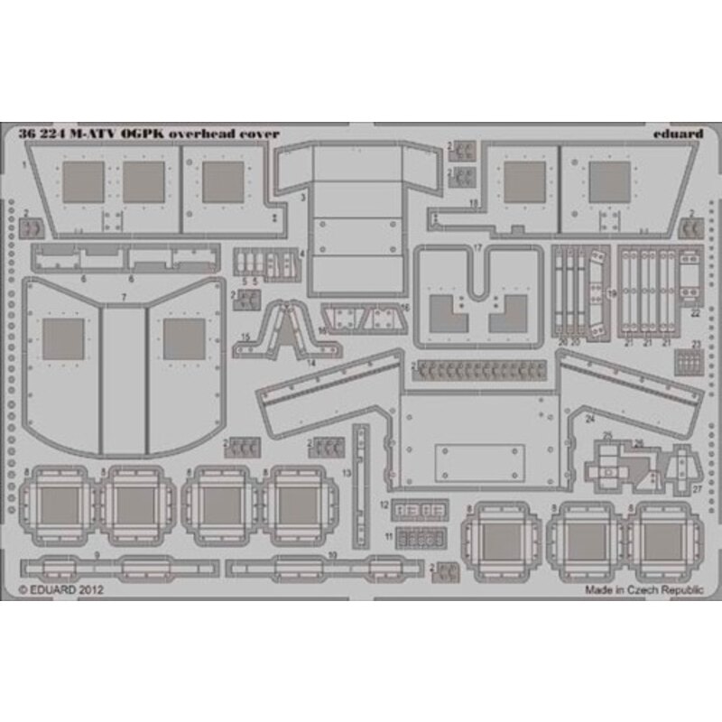 M-ATV OGPK Overhead Abdeckung (für Modelle von Kinetic) 