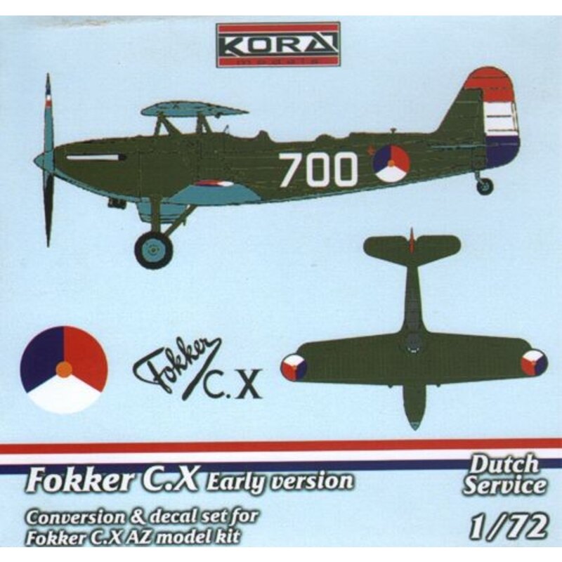 Fokker C.X Früh (Niederländisches Dienst) 