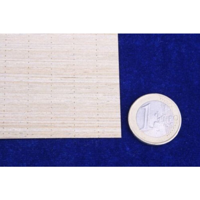 Holzdeck Blatt A (0,5 mm für 1/700 empfohlen) Detail-Set für Boote