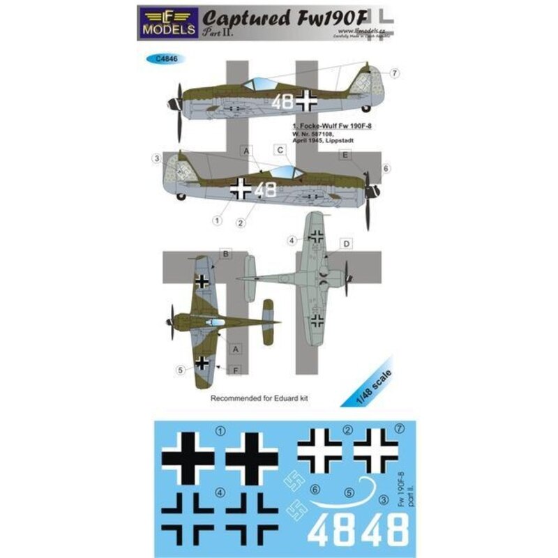 Captured Fw 190F Part II (designed to be used with Eduard kits) 