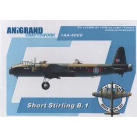 Short Stirling Mk.I britischen erste 4-engined schwere Bomber im Zweiten Weltkrieg. Inklusive Bonus-Kits der GAL.56-03 / Miles M