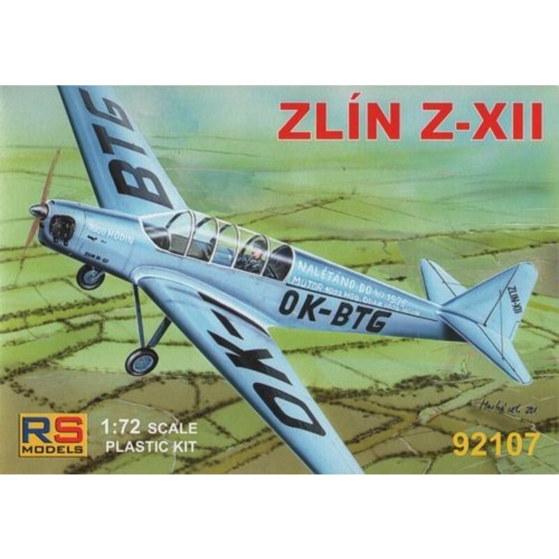 Zlin XII - New 3/2012! 5 decal Varianten