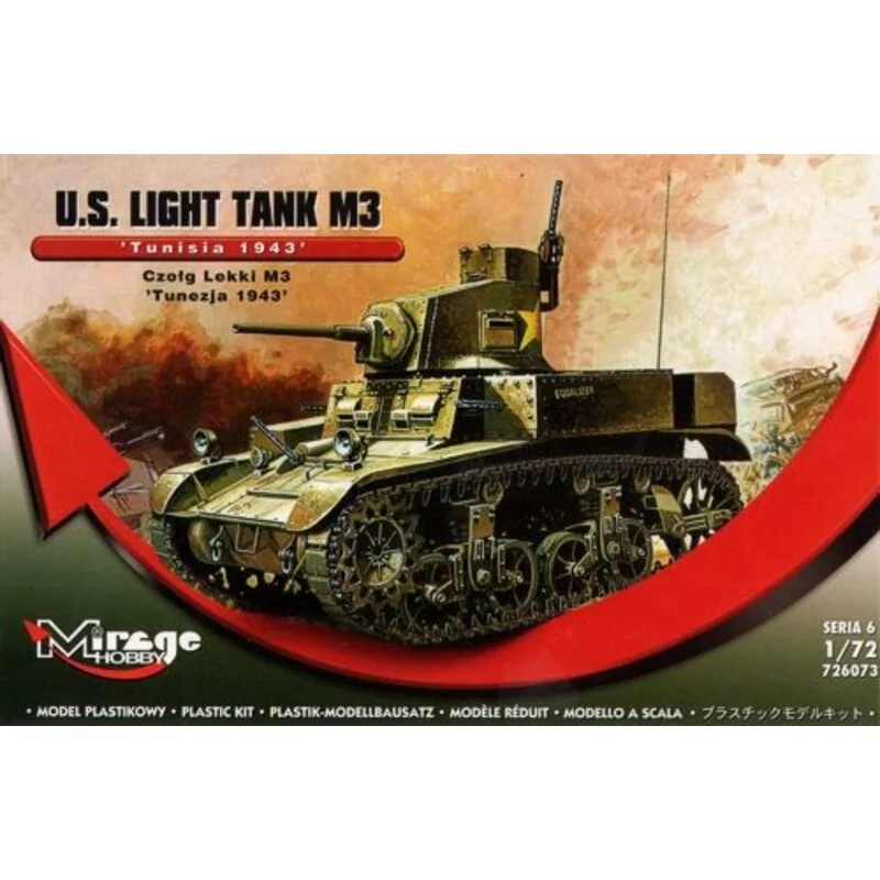 M3 US Light Tank - Tunesien 1943