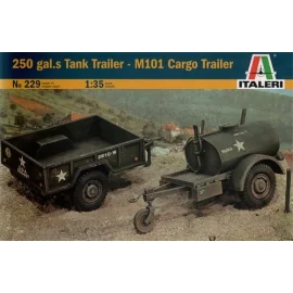 US 250 Gallon Tank Anhänger & M101 Cargo Anhänger