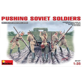 Sowjetischen Soldaten (2.WK) Schieben Figur