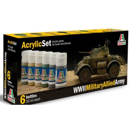 Set Paints Tanks Allies 2.GM Modellbau-Farbe
