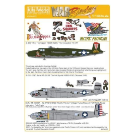 Decal Nord-American B-25J Mitchell 43-28012 1 Für die Gipper 100BS 42BG 13AF, spritzt B-25J 43-28149 The Ink 98 Seabees, 42-9710