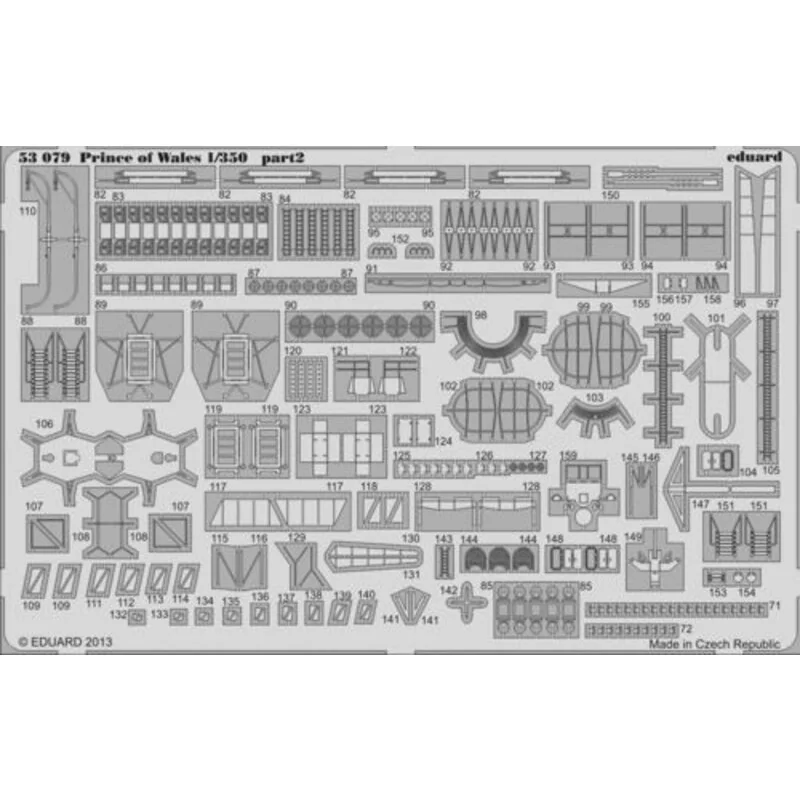 Prince of Wales (entworfen, um mit Tamiya-Kits verwendet werden)