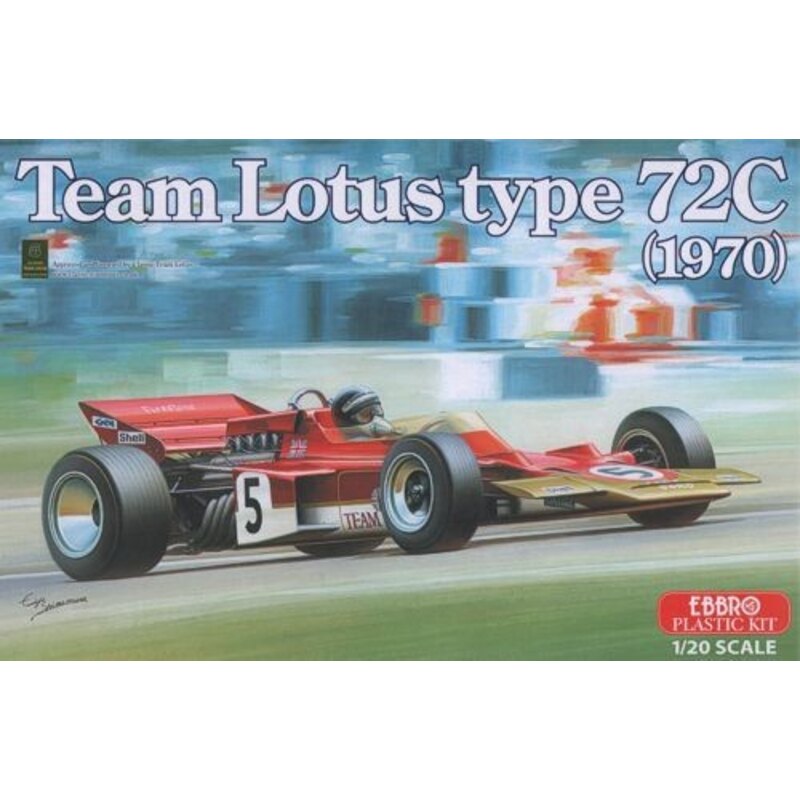 Team Lotus Type 72C (1970) Modellbausatz