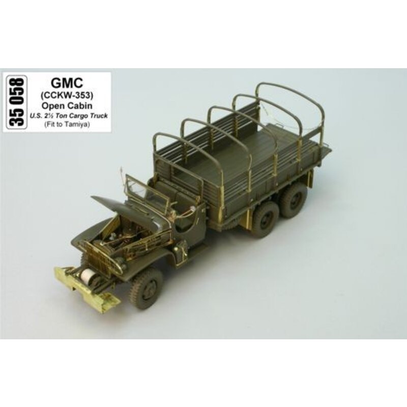 GMC offenes Kabinendach (für Bausätze von Tamiya)