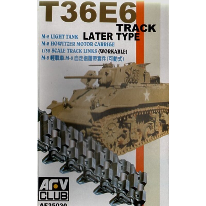 M5 Light Tank & M8 Howitzer Motor Wagen-Person-Spur-Verbindungen Set