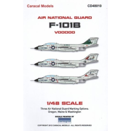 Decal Air National Guard F-101B Voodoo - Part 1 