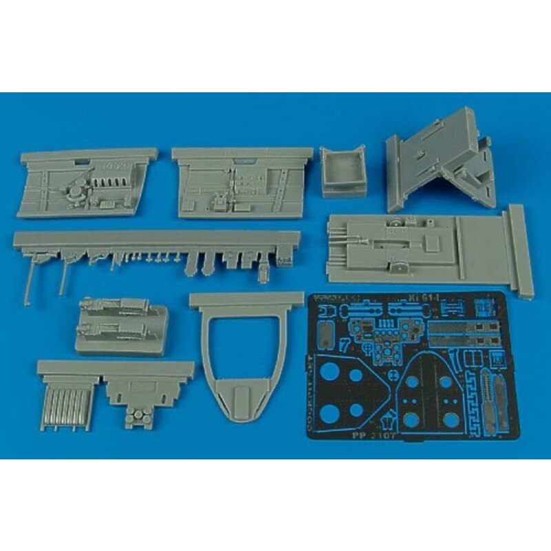 Kawasaki Ki-61-I Cockpit-Set (für Bausätze von Hasegawa)