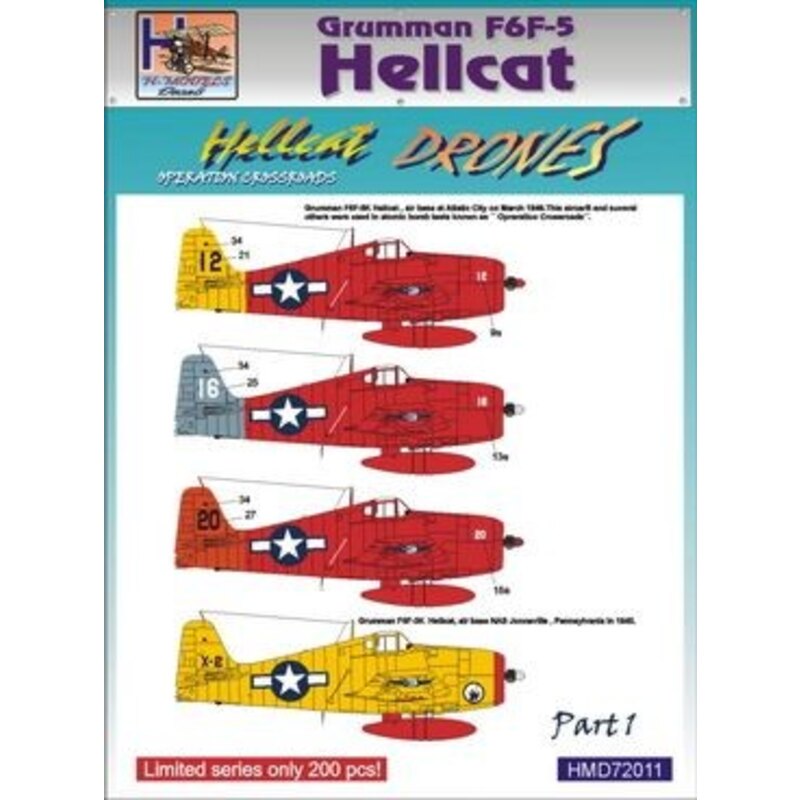 Grumman F6F-5 Hellcat Drones, Pt.1