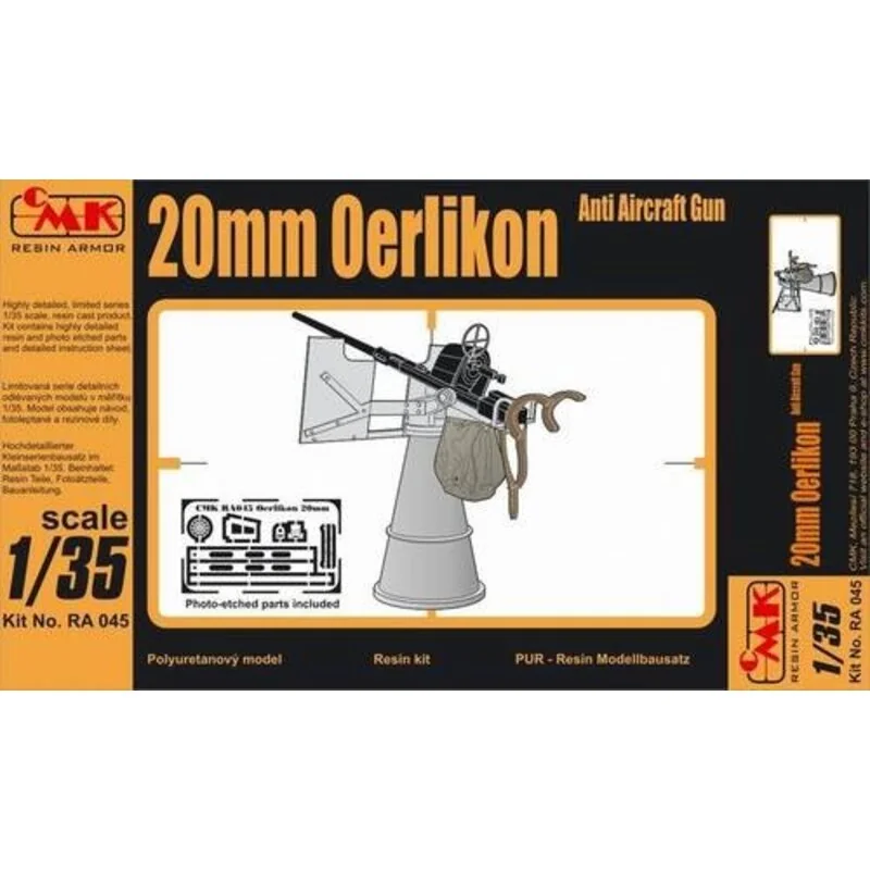 Oerlikon 20mm AA Gun WWII