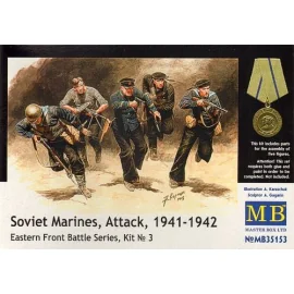 Sowjetischen Marineinfanterie, Angriff , 1941-1942 Ostfront Schlacht Series