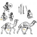 Hadendowa Camelry. 12 Kamele plus Figuren pro Schachtel