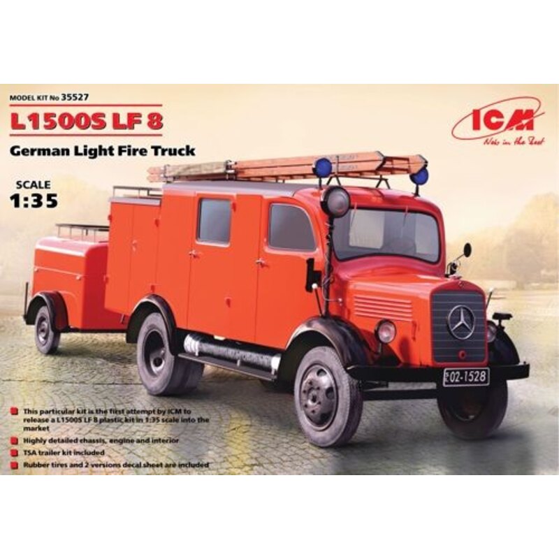 L1500S LF 8 , German Truck Licht Feuer Modell