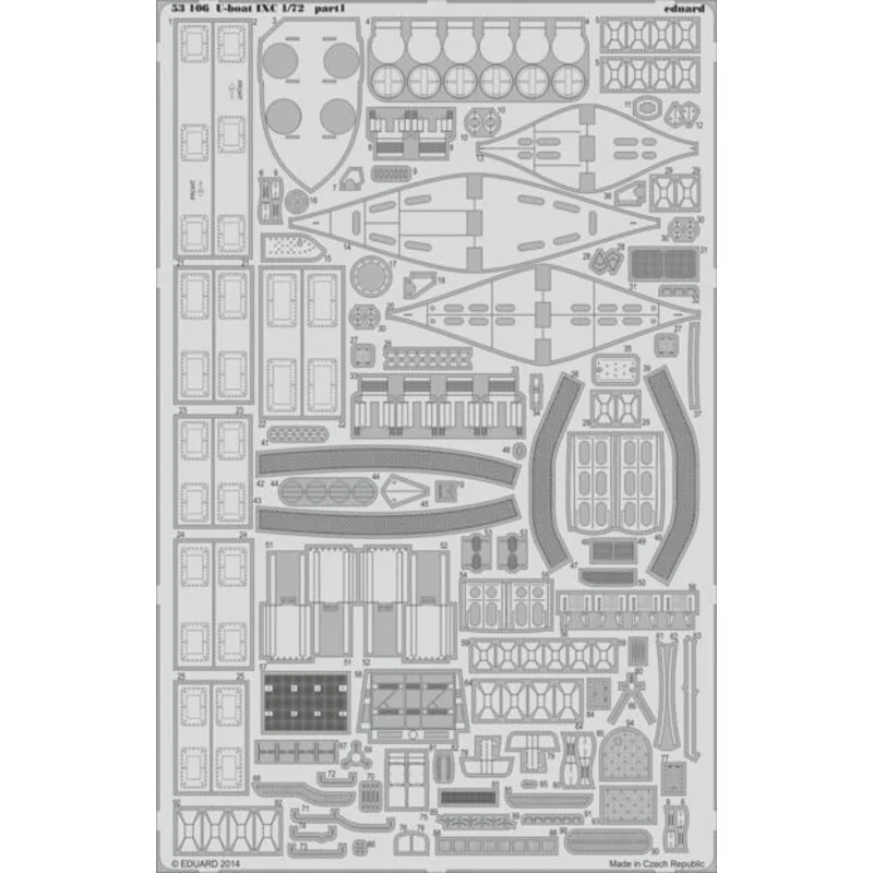 Typ IXC U-Boot- Teil 2 ( entwickelt, um mit Revell Kits verwendet werden )