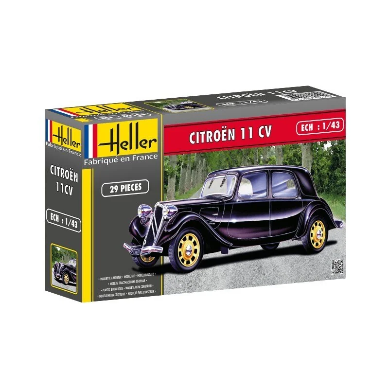 11 cv Citroën classique 1:43