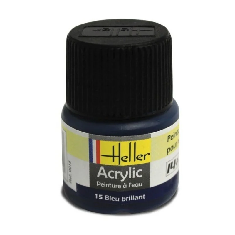 Blau Acryl, glänzend, glänzend, 12ml