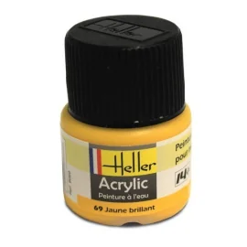  Gelbe Acryl, glänzend, glänzend, 12ml