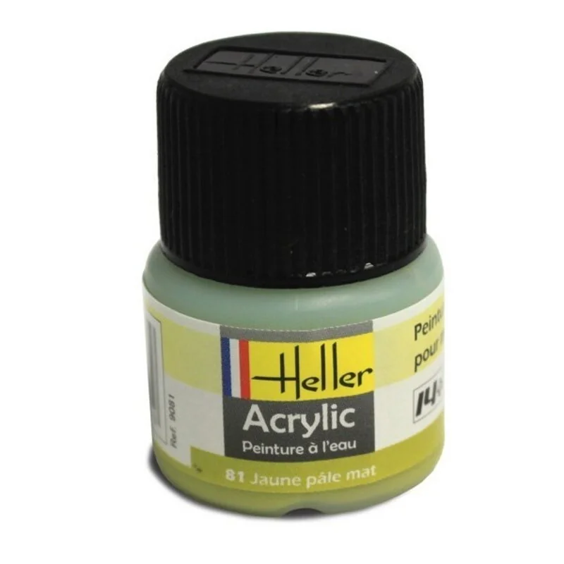 Hellgelb Acryl, matt, 12ml