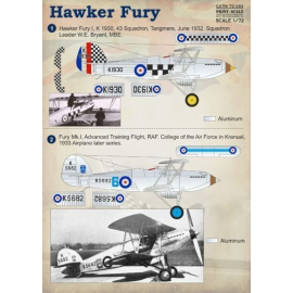 Decal Hawker Fury 