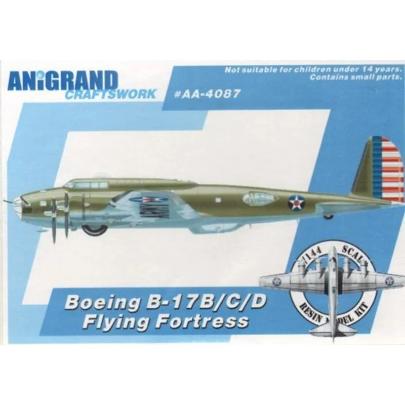 Boeing B-17B / B-17C / B-17D Inklusive Bonus-Kits Beechcraft Staggerwing These, Bowlus XCG-7, und Ryan FR-1 Fireball.