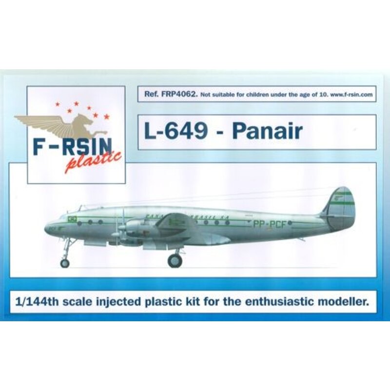 Lockheed L-049 / L-749 Constellation - Panair do Brasil - Siebdruck / Laser-Aufkleber