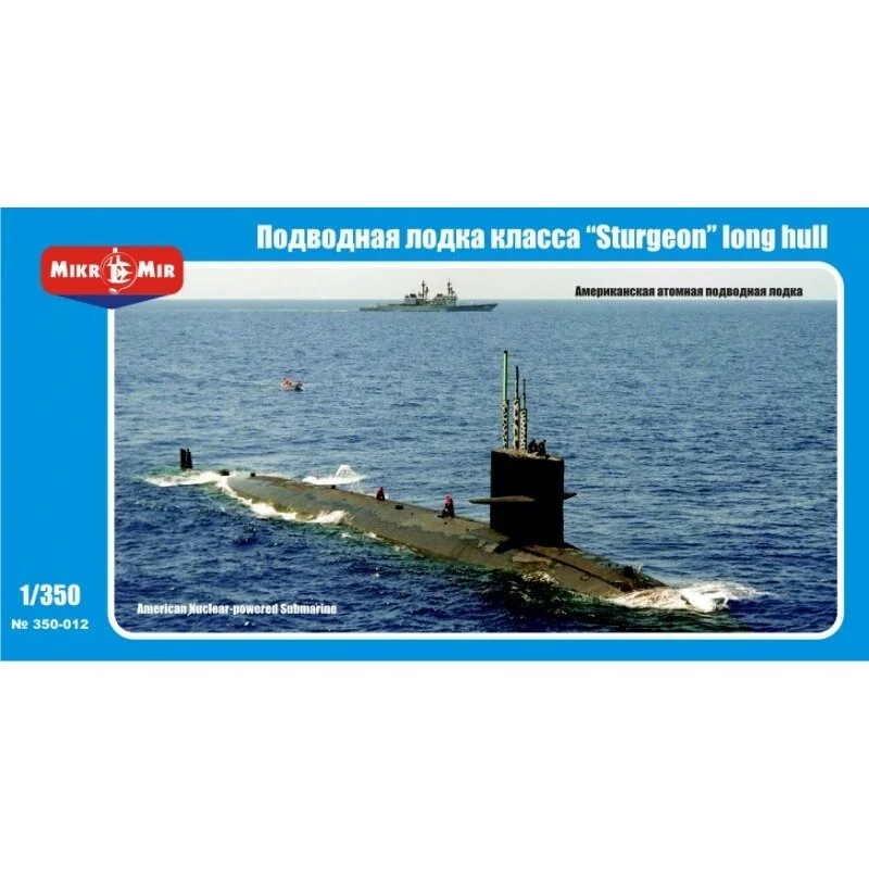 US-Atom-U-Boot-Klasse Sturgeon, lange Rumpf