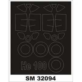 Heinkel He 100 (innen und außen) (entworfen, um die Landwirtschaft mit Special Hobby Kits)