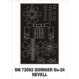 Dornier Do 24T (außen) (entworfen, um die Landwirtschaft mit Revell-Kits)