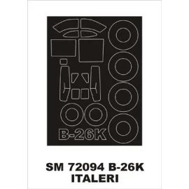 Martin B-26K (außen) (entworfen, um die Landwirtschaft mit Italeri Kits)