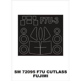 Vought Cutlass F7U (außen) (entworfen, um die Landwirtschaft mit Fujimi Kits) 