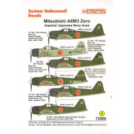 Decal Mitsubishi A6M3 Null 