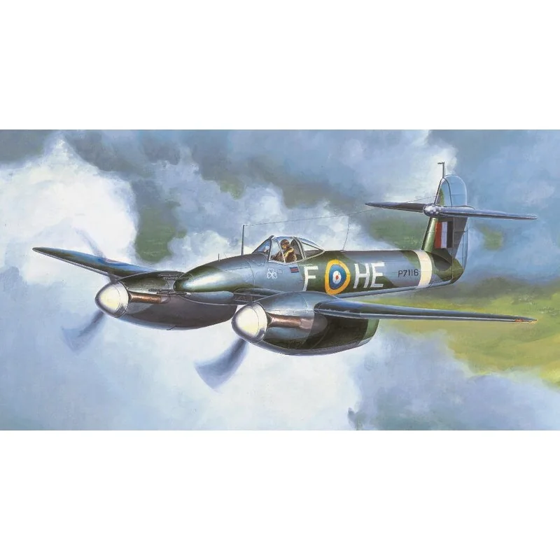  Westland Whirlwind . Klassisches WWII Fighter 