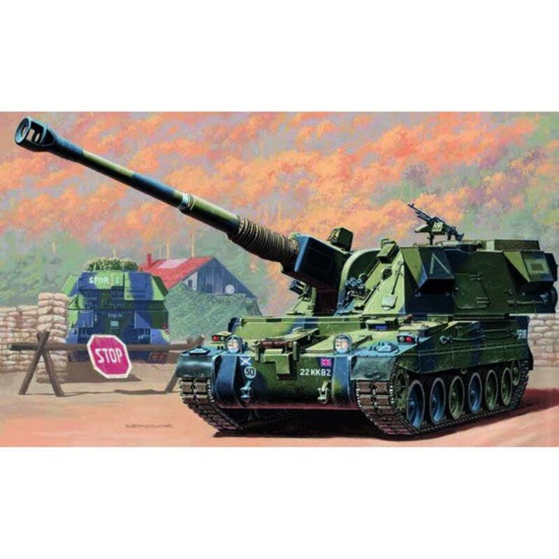 1/35 British 155mm AS90 Self-Propelled Howitzer Modellbausatz