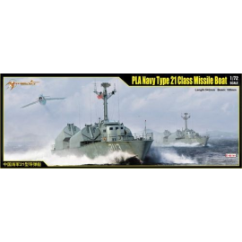 Typ 21 PLA Navy Missile Boat Modellbausatz