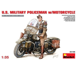 US-Militärpolizei Harley + Figur